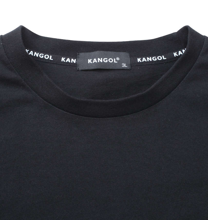 大きいサイズ メンズ KANGOL (カンゴール) 胸ポケット付ロゴプリント半袖Tシャツ 