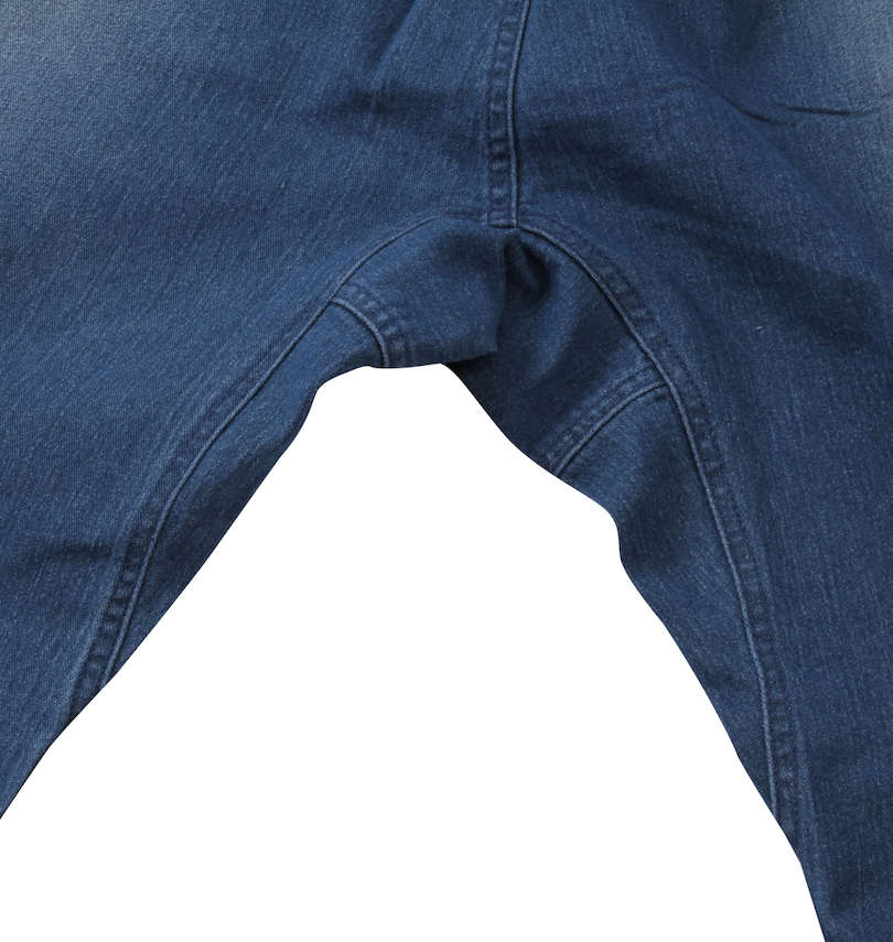 大きいサイズ メンズ OUTDOOR PRODUCTS (アウトドア プロダクツ) ストレッチデニムクライミングパンツ
                        股のマチ部分