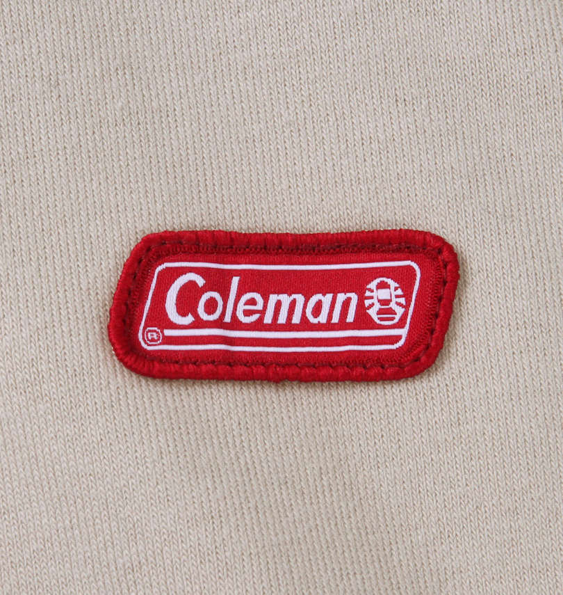 大きいサイズ メンズ Coleman (コールマン) 裏起毛プルパーカー ワッペン