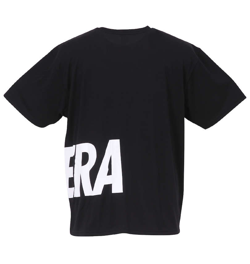 大きいサイズ メンズ NEW ERA (ニューエラ) フロント&バックロゴ半袖Tシャツ バックスタイル