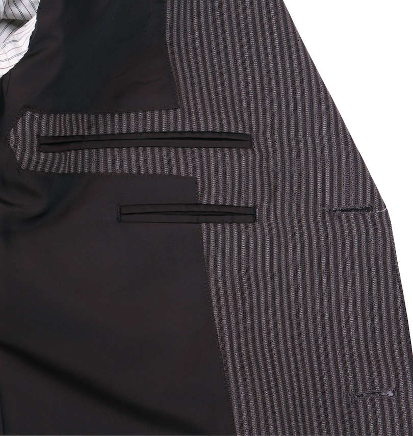 大きいサイズ メンズ  (マンチェス) シングル3ツ釦スーツ 左内ポケット