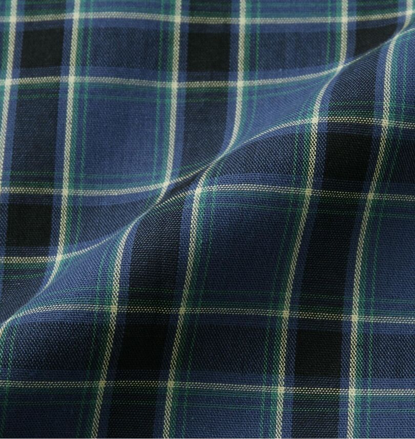 大きいサイズ メンズ OUTDOOR PRODUCTS (アウトドア プロダクツ) チェック半袖シャツ
                        生地拡大