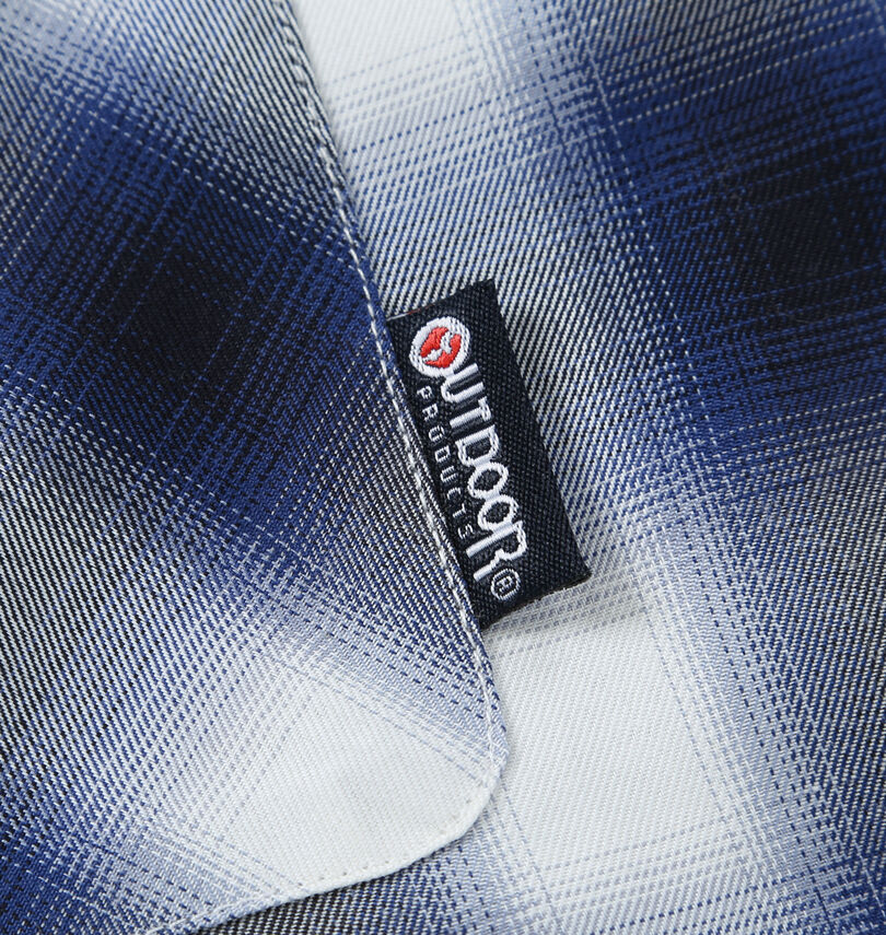 大きいサイズ メンズ OUTDOOR PRODUCTS (アウトドア プロダクツ) チェックオープンカラー半袖シャツ
                        