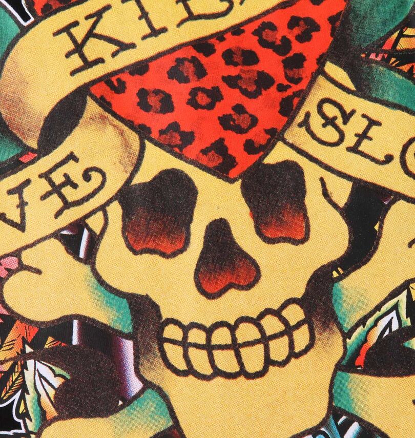 大きいサイズ メンズ Ed Hardy (エドハーディ) 長袖Tシャツ
プリント拡大