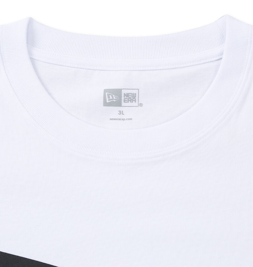 大きいサイズ メンズ NEW ERA (ニューエラ) フラッグロゴ半袖Tシャツ