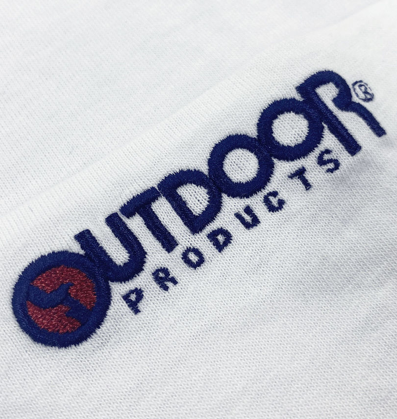 大きいサイズ メンズ OUTDOOR PRODUCTS (アウトドア プロダクツ) 天竺ポケット付長袖Tシャツ 胸ポケット刺繍
