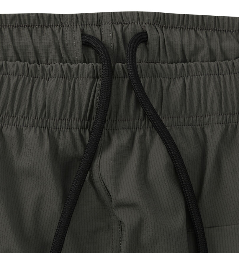 大きいサイズ メンズ ヒヤロン×OUTDOOR PRODUCTS (ヒヤロン×アウトドア プロダクツ) 接触冷感カーゴクロップドパンツ
ウエスト調節ひも