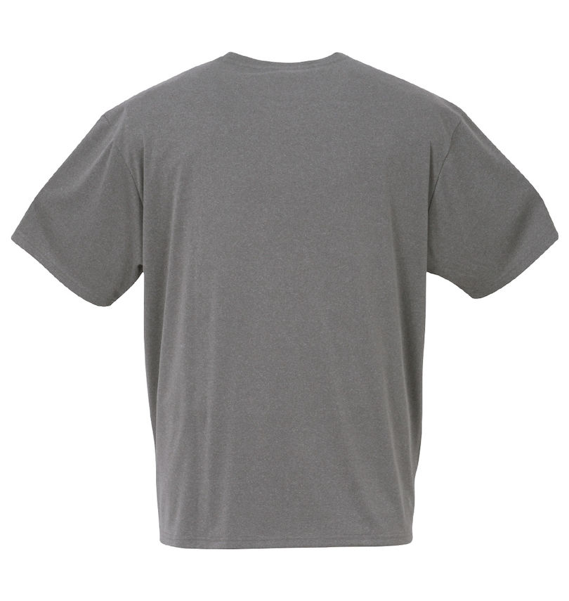 大きいサイズ メンズ LE COQ SPORTIF (ルコックスポルティフ) 杢スムースグラフィックプラクティス半袖Tシャツ バックスタイル