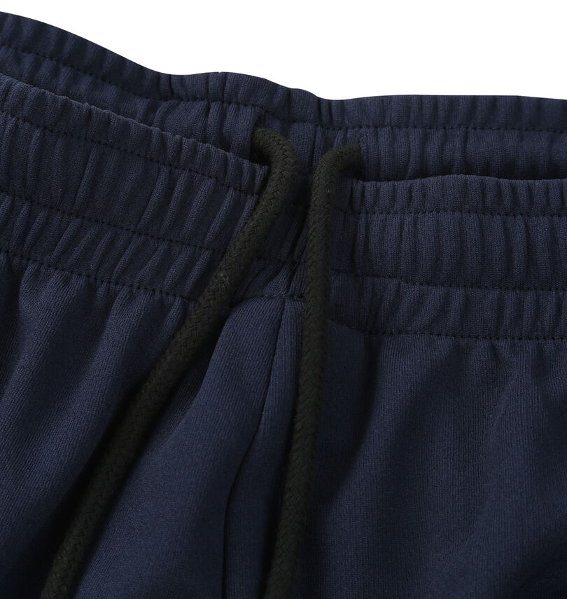 大きいサイズ メンズ 豊天 (ブーデン) おおきくて入れない美豚DRYハニカムメッシュ半袖Tシャツ+ハーフパンツ
                        ウエスト調節ひも