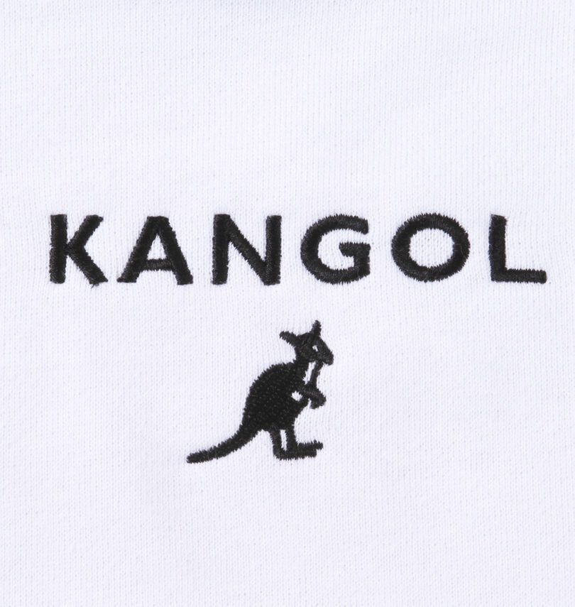 大きいサイズ メンズ KANGOL (カンゴール) ハーフジップトレーナー
                        刺繍