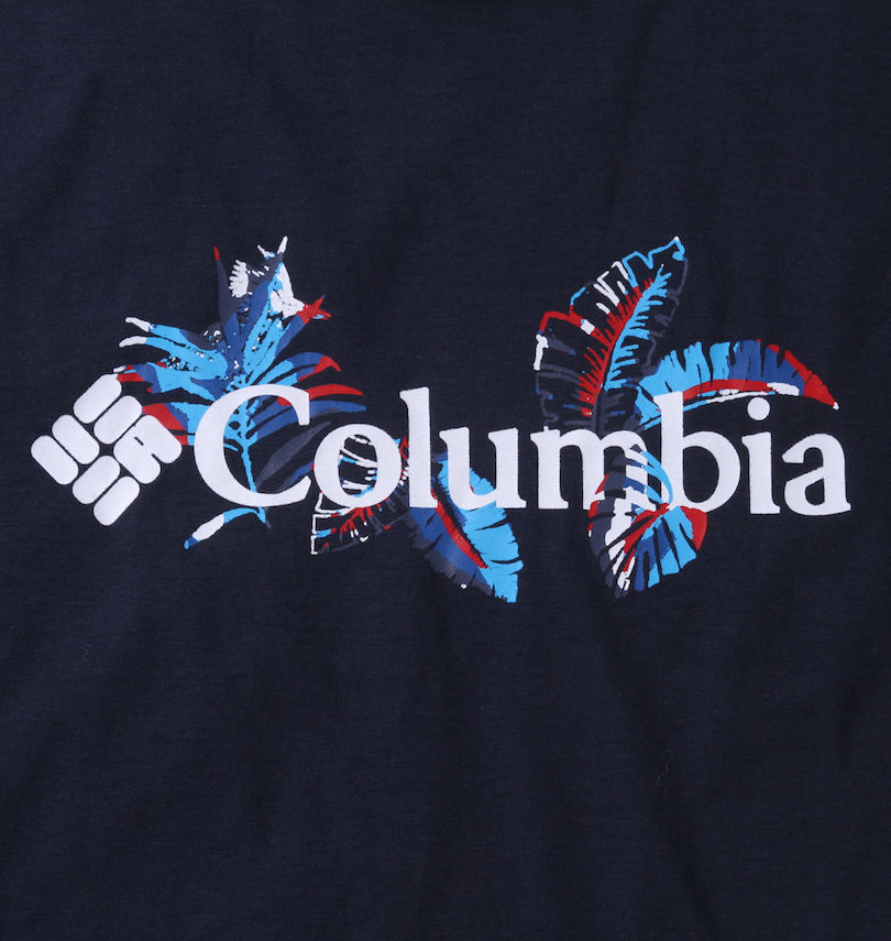大きいサイズ メンズ Columbia (コロンビア) Men's Sun Trek™グラフィックショートスリーブTシャツ フロントプリント