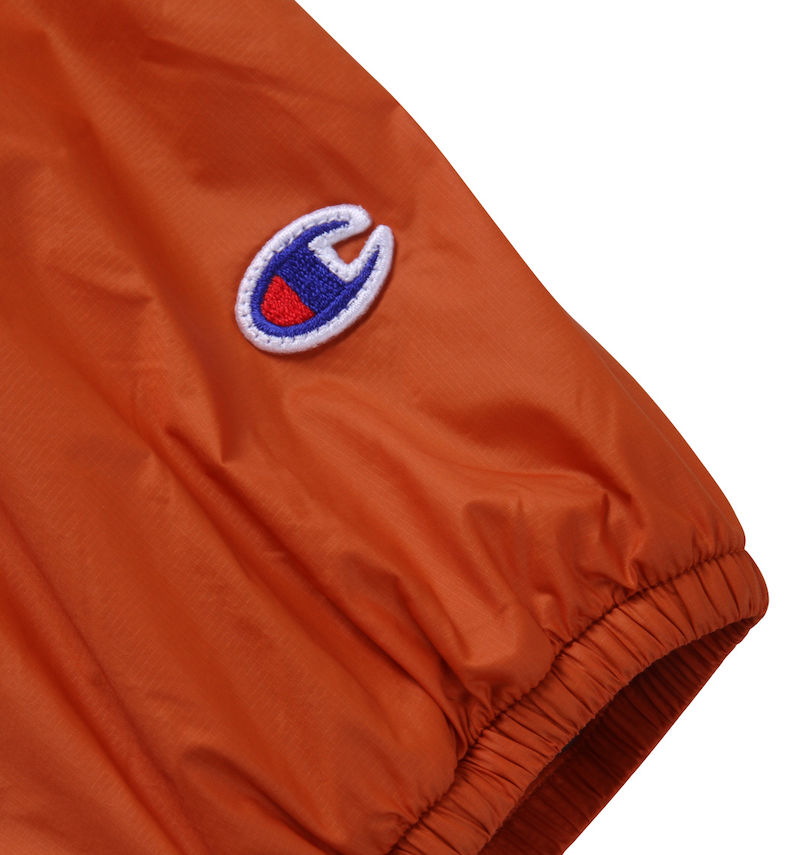 大きいサイズ メンズ Champion (チャンピオン) ミニリップジップジャケット
                        袖口ワッペン