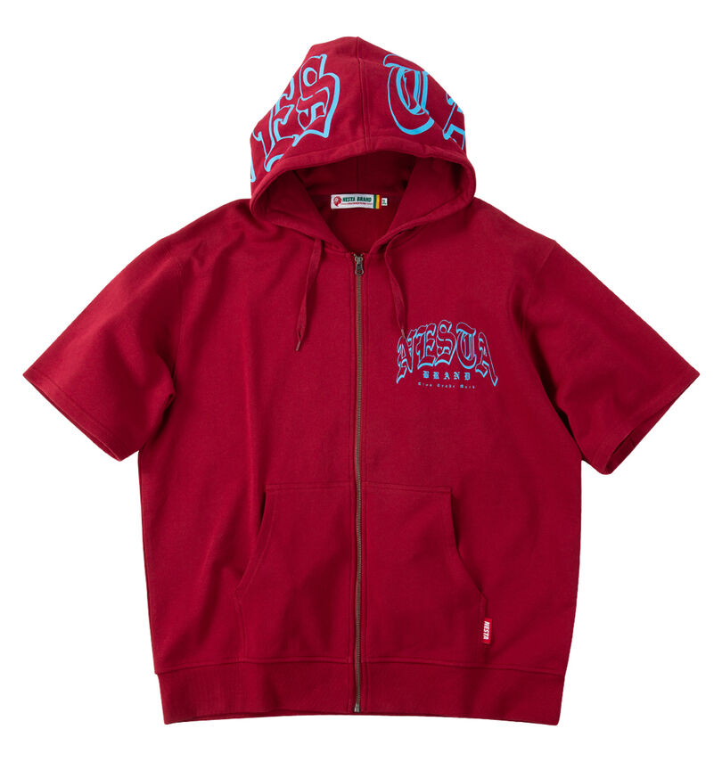 大きいサイズ メンズ NESTA BRAND (ネスタブランド) 半袖フルジップパーカー
                        
