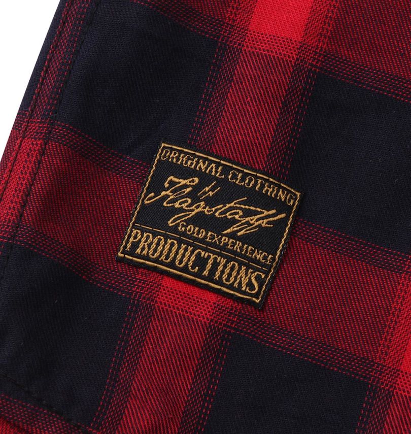 大きいサイズ メンズ FLAGSTAFF×PEANUTS (フラッグスタッフ) 半袖シャツ
裾ピスネーム