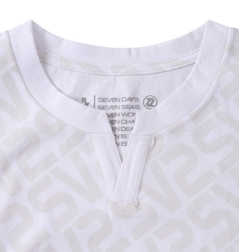 大きいサイズ メンズ SEVEN2 (セブンツー) スキッパー半袖Tシャツ スキッパー
