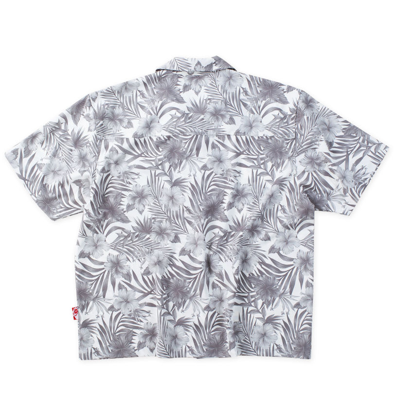 大きいサイズ メンズ NESTA BRAND (ネスタブランド) オープンカラー半袖シャツ
                        バックスタイル