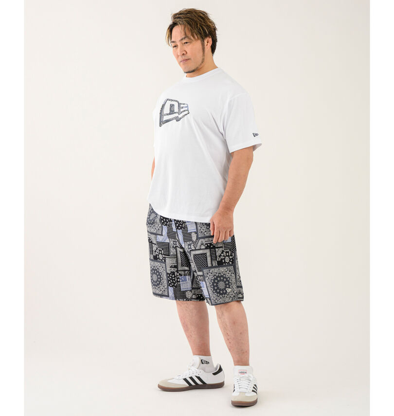 大きいサイズ メンズ NEW ERA (ニューエラ) オリジナルペイズリーハーフパンツ
                        