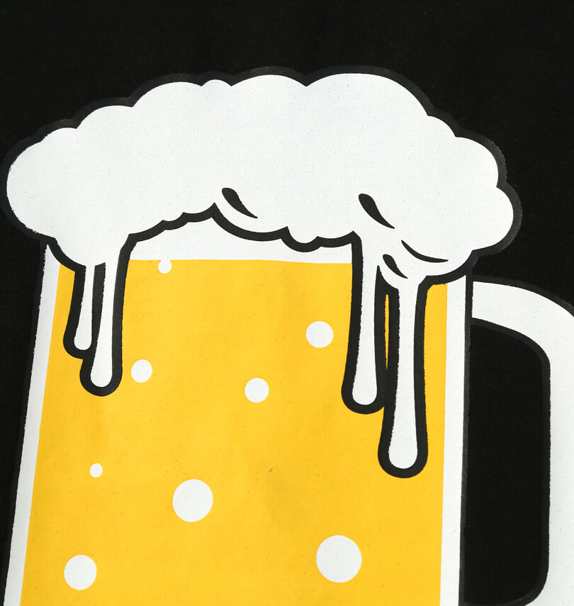 大きいサイズ メンズ おもしろシリーズ (オモシロシリーズ) T/C天竺ビール生きがい半袖Tシャツ
プリント