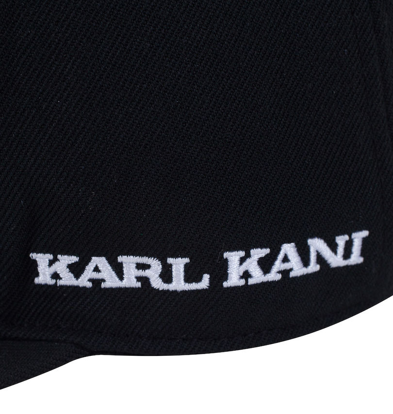 大きいサイズ メンズ KARL KANI (カール カナイ) ロゴ刺繍スナップバックキャップ サイド刺繍