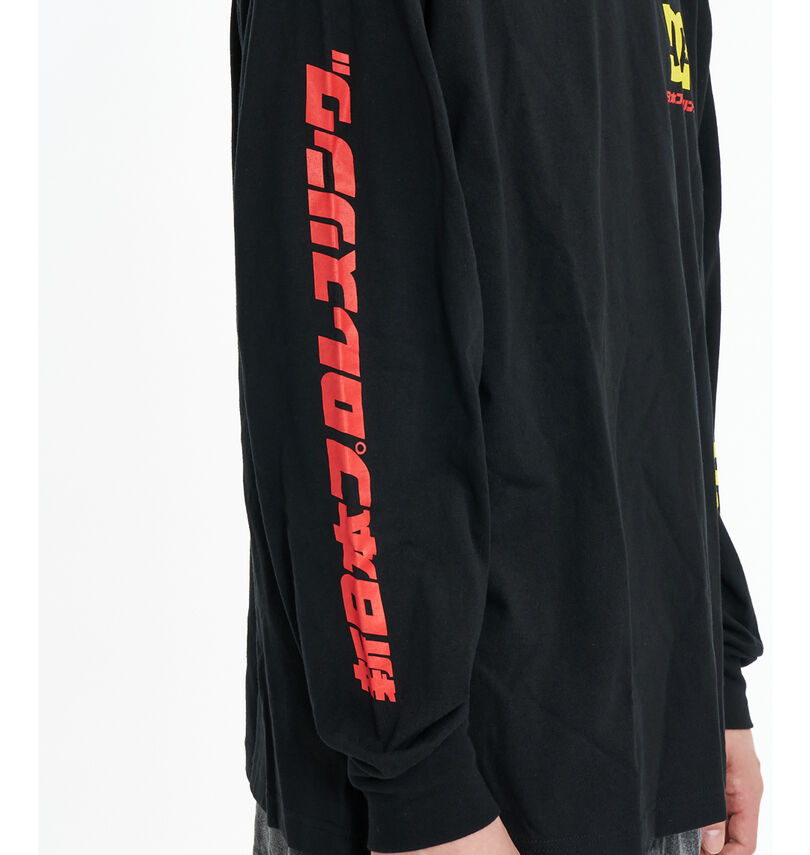 大きいサイズ メンズ DCSHOES×新日本プロレス (ディーシーシューズ×シンニホンプロレス) NJPW 長袖Tシャツ
                        