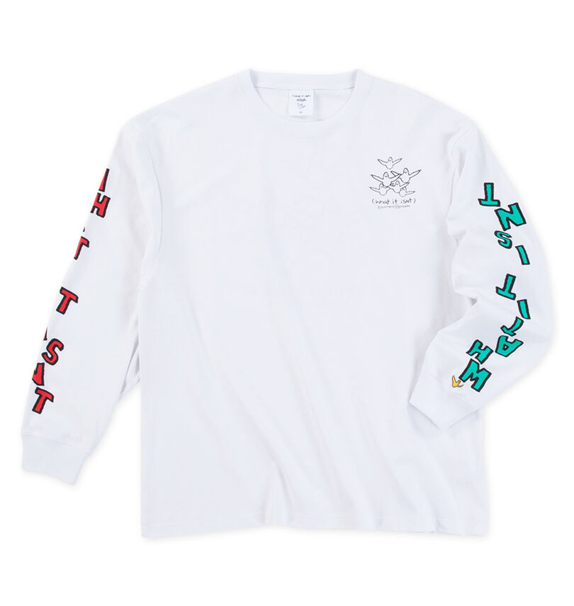 大きいサイズ メンズ (What it isNt) (ワットイットイズント) 半袖T×長袖TレイヤードTシャツ
長袖T