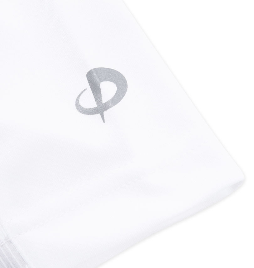 大きいサイズ メンズ Phiten (ファイテン) DRYメッシュ半袖Tシャツ
                        左袖再帰反射プリント