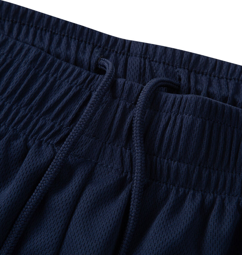 大きいサイズ メンズ NECOBUCHI-SAN (ネコブチサン) DRYハニカムメッシュハーフパンツ
                        ウエスト調節ひも