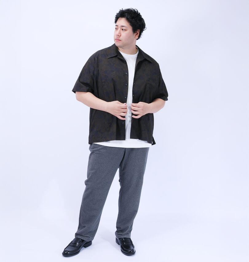 大きいサイズ メンズ Mc.S.P (エムシーエスピー) ヴィンテージブロードオープンカラー半袖シャツ
                        