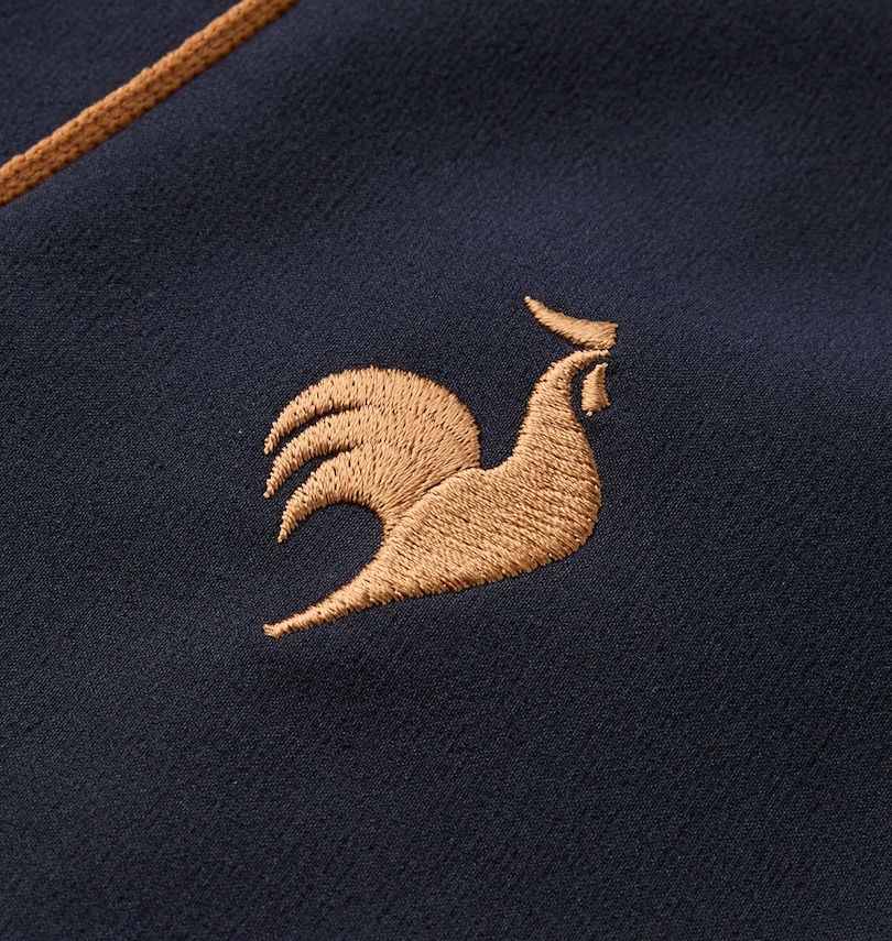 大きいサイズ メンズ LE COQ SPORTIF (ルコックスポルティフ) ヒートナビクロススタンドジャケット
                        刺繍