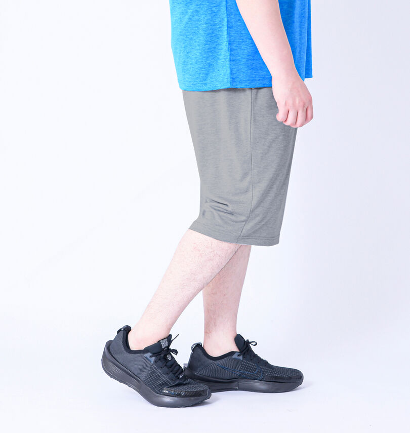 大きいサイズ メンズ Phiten (ファイテン) DRYカチオン天竺ハーフパンツ