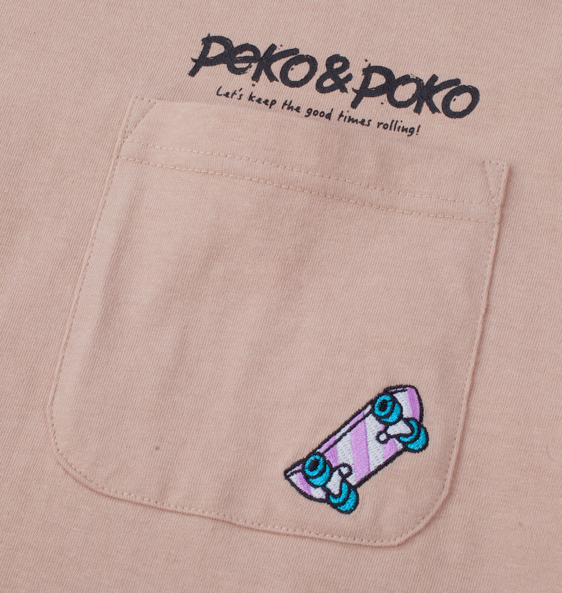 大きいサイズ メンズ PeKo&PoKo (ペコ アンド ポコ) 天竺ポケット付半袖Tシャツ 胸ポケット
