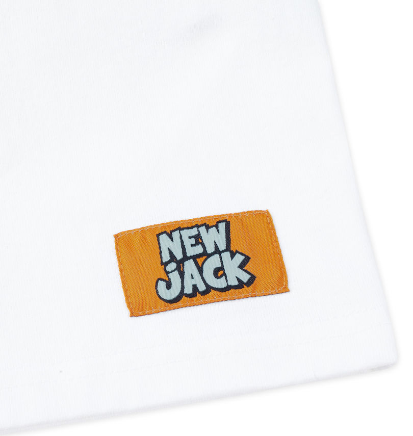 大きいサイズ メンズ ATC×NEW JACK (エーティーシー×ニュージャック) スプレーボーイ柄天竺半袖Tシャツ
裾ピスネーム