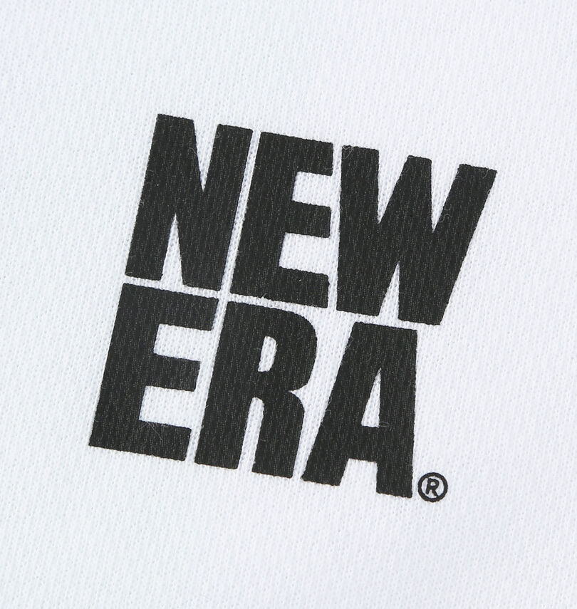 大きいサイズ メンズ NEW ERA (ニューエラ) スクエアロゴ半袖Tシャツ
                        プリント