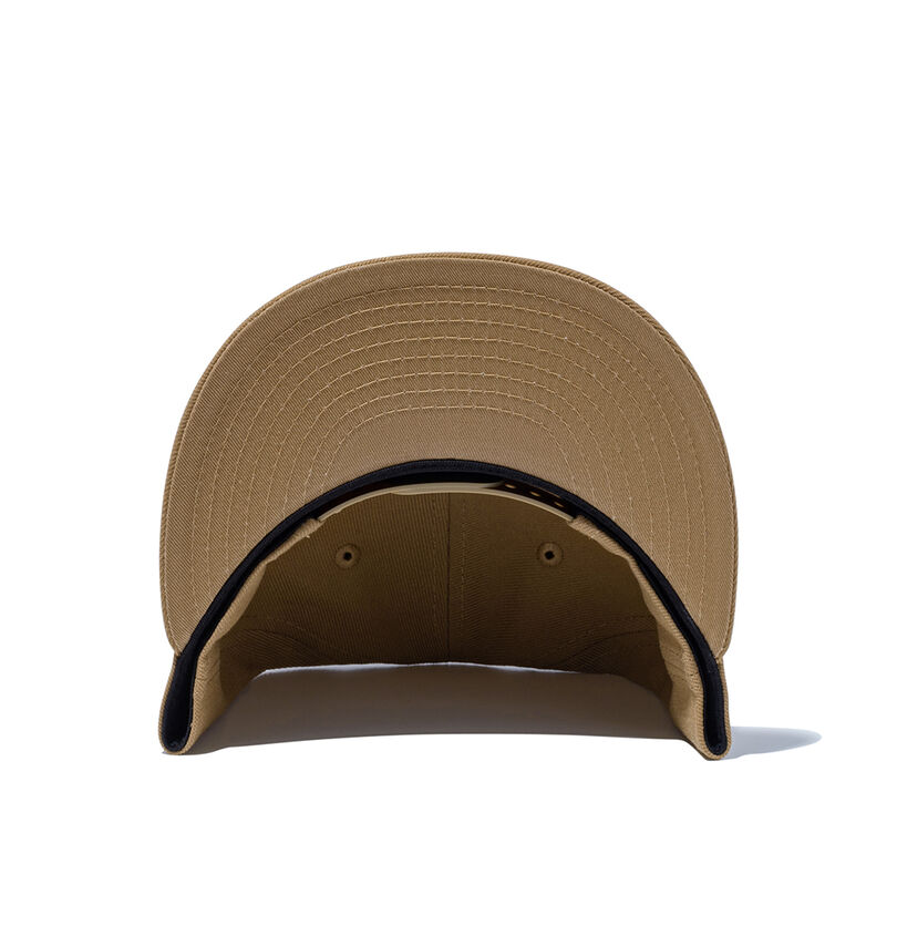 大きいサイズ メンズ NEW ERA (ニューエラ) 9FIFTYクラシックロゴカーキ×ホワイトキャップ
                        