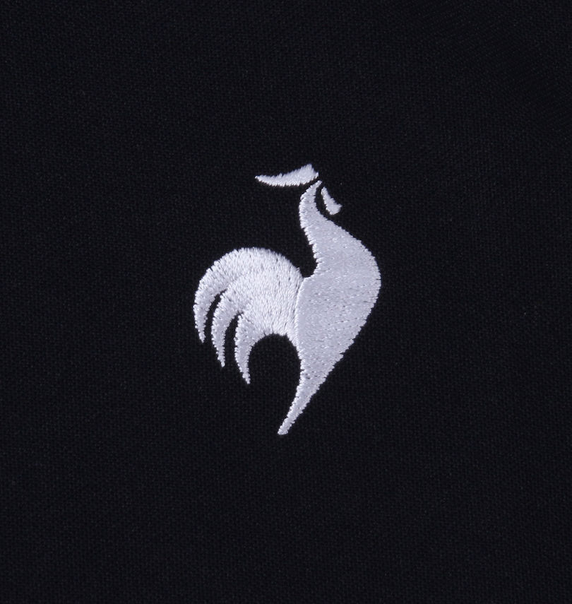 大きいサイズ メンズ LE COQ SPORTIF (ルコックスポルティフ) ヘランカSUNSCREEN鹿の子半袖ポロシャツ 胸の刺繍