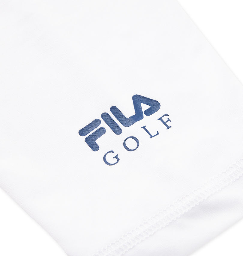 大きいサイズ メンズ FILA GOLF (フィラゴルフ) 半袖シャツ+インナーセット
                        インナー袖口プリント