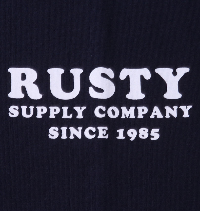 大きいサイズ メンズ RUSTY (ラスティ) 天竺半袖Tシャツ
                        プリント拡大