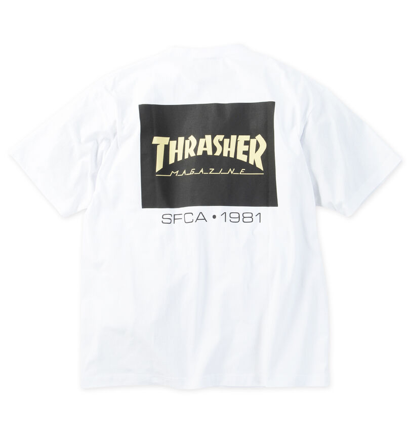 大きいサイズ メンズ THRASHER (スラッシャー) 半袖Tシャツ
バックスタイル