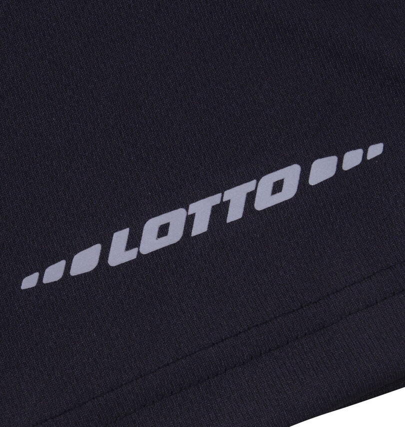 大きいサイズ メンズ LOTTO (ロット) DRYメッシュハーフパンツ
                        バック裾再帰反射プリント