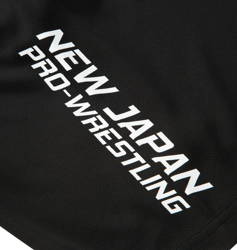 大きいサイズ メンズ SOUL SPORTS×新日本プロレス (ソウル×シンニホンプロレス) ドライメッシュ半袖B.Dポロシャツ
                        袖プリント