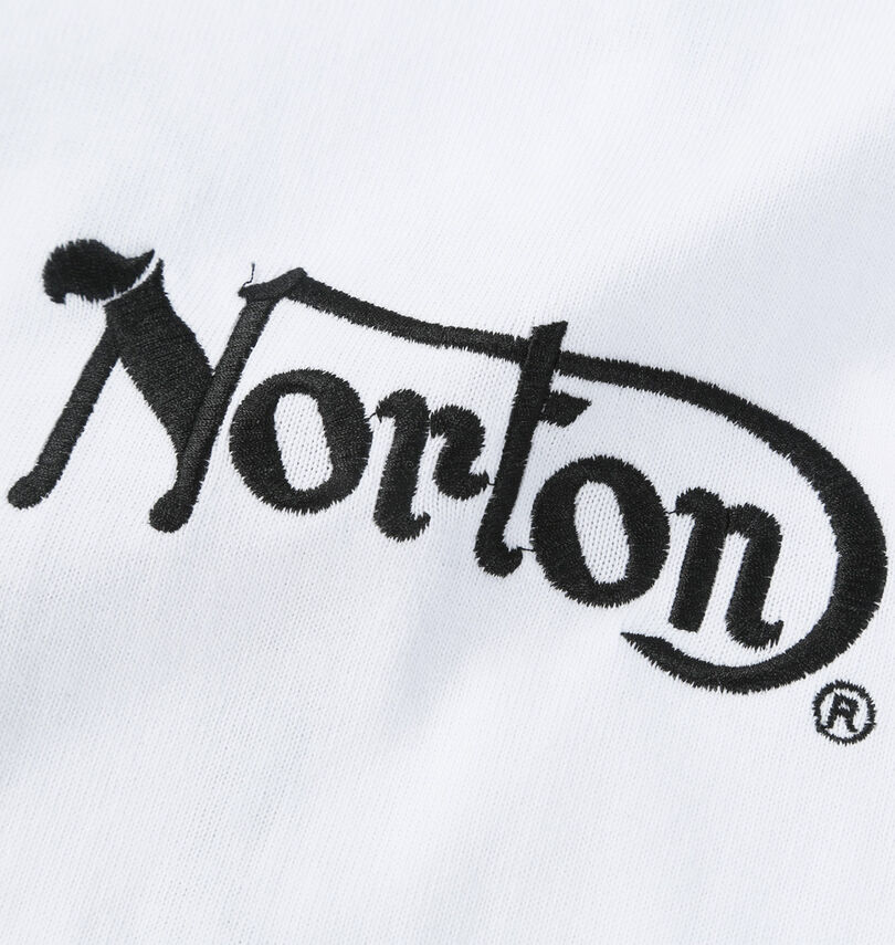 大きいサイズ メンズ Norton (ノートン) 半袖ポロシャツ
                        刺繍