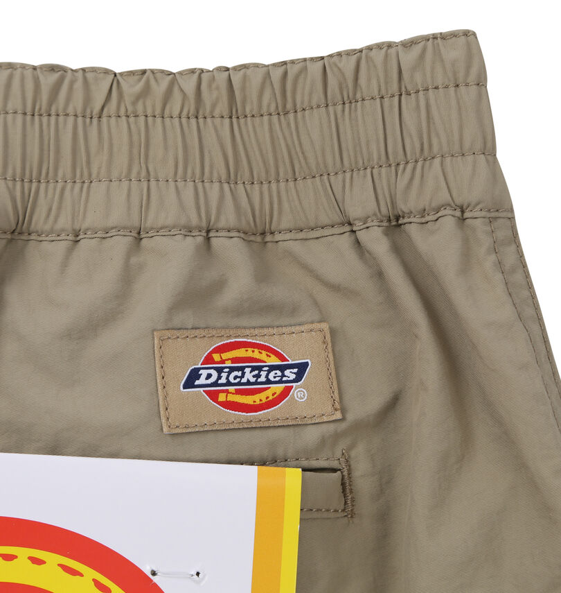 大きいサイズ メンズ DICKIES (ディッキーズ) ナイロンタッサーイージーショーツ
                        ウエストゴム・ネーム