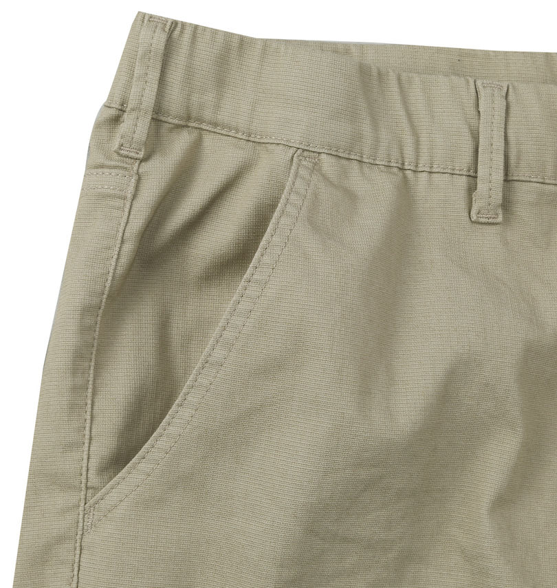 大きいサイズ メンズ EDWIN (エドウイン) 麻混清涼素材ハーフパンツ
                        サイドポケット