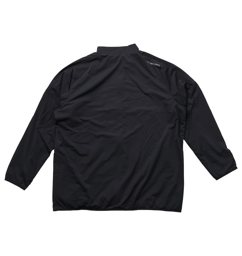 大きいサイズ メンズ adidas golf (アディダスゴルフ) WIND.RDYスリーストライプスフルジップウインドジャケット
                        バックスタイル