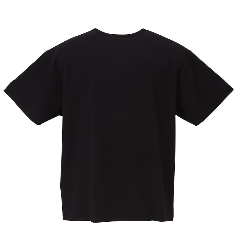 大きいサイズ メンズ COLLINS (コリンズ) TPUフクレジャガードヘンリーネック半袖Tシャツ バックスタイル