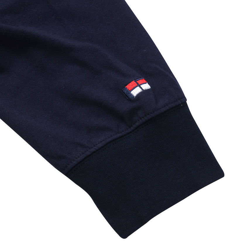 大きいサイズ メンズ H by FIGER (エイチバイフィガー) 切替長袖ラガーシャツ
                        袖口刺繍