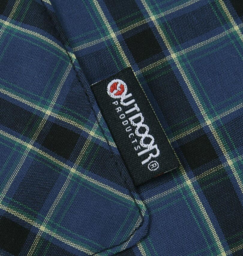 大きいサイズ メンズ OUTDOOR PRODUCTS (アウトドア プロダクツ) チェック半袖シャツ
                        