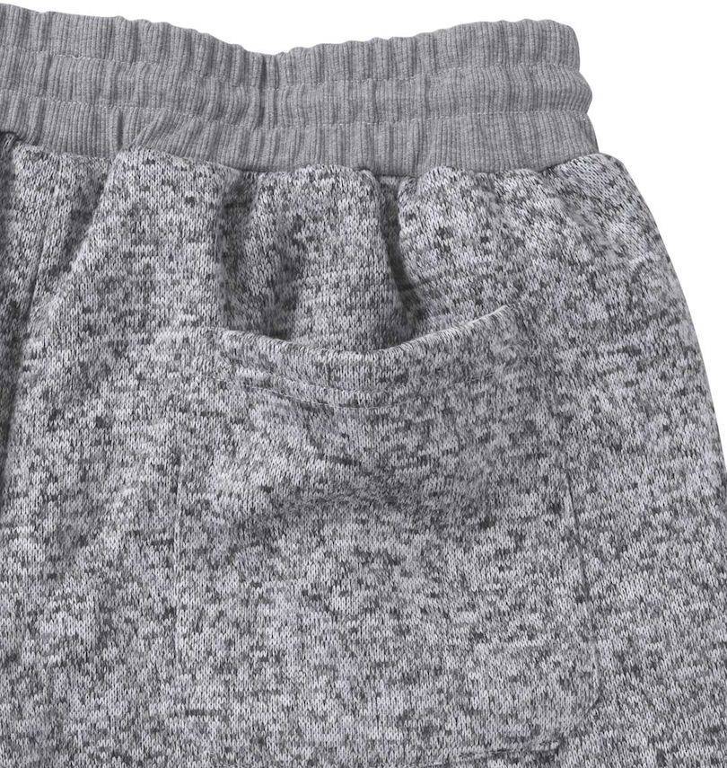 大きいサイズ メンズ RUSTY (ラスティ) ニットフリースパンツ
                        バックポケット