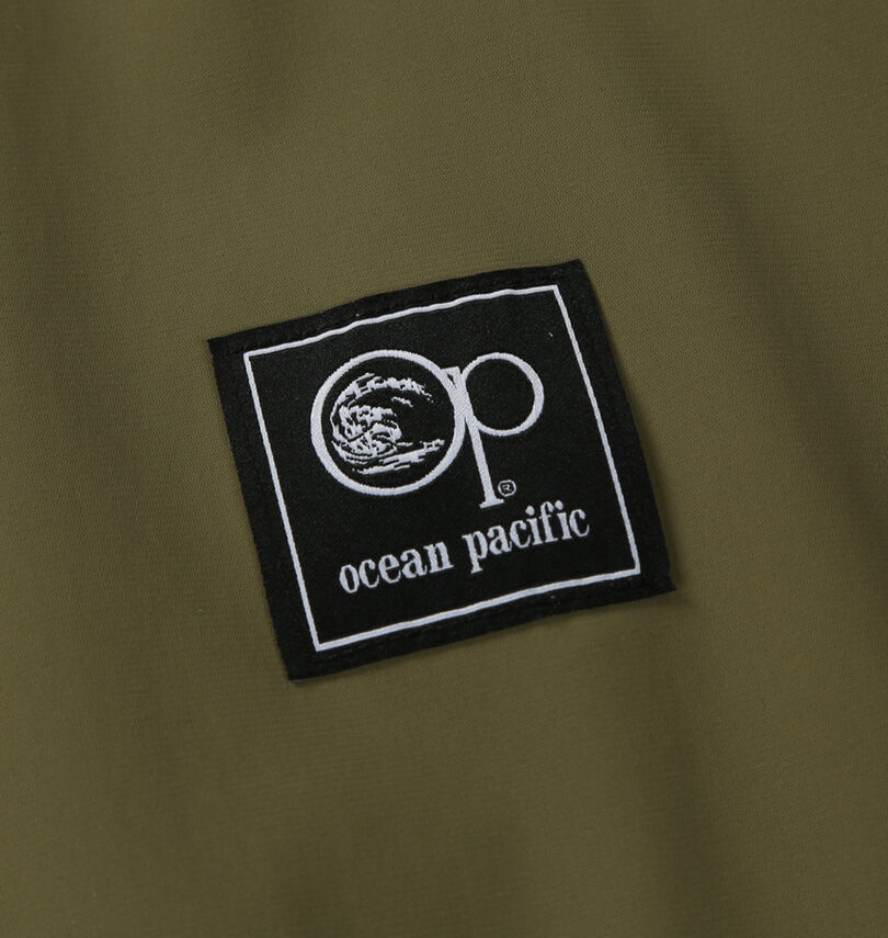 大きいサイズ メンズ OCEAN PACIFIC (オーシャンパシフィック) 接触冷感ストレッチUV長袖フルジップパーカー
                        胸のネーム