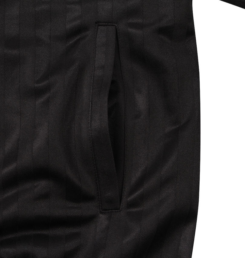 大きいサイズ メンズ LOTTO (ロット) シャドーストライプジャージジャケット
サイドポケット